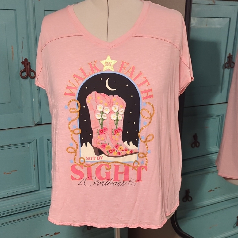 Cato Light Pink Top